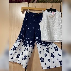 Indowestern two piece children’s palazzo dress NEW